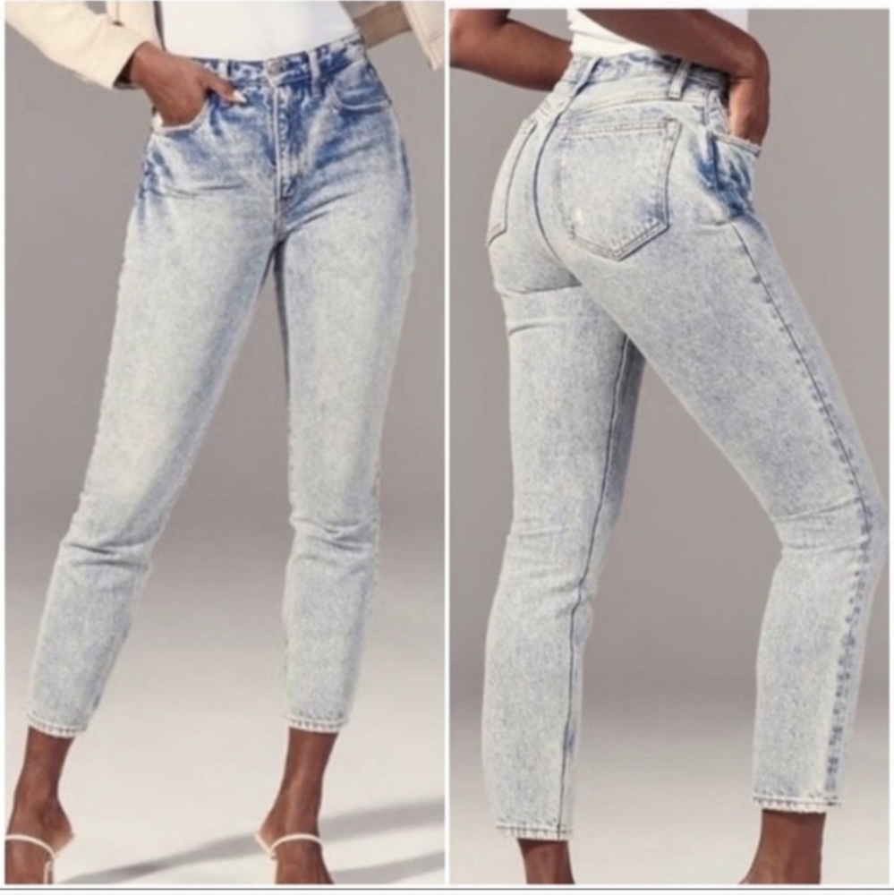A&F mom jeans